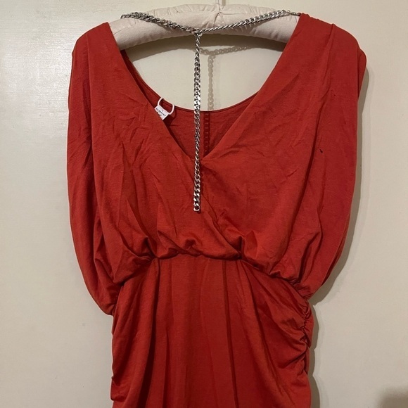 NWT Summer Sleeveless Ruch Bodycon HighWaist Asymmetric Slit Cocktail Maxi Dress - Picture 2 of 8